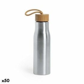 Bottle 146877 Silver Stainless steel (600 ml) (50 Units)