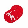 Santa's Reindeer Coasters 143754 (50 Units)