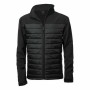 Unisex Sports Jacket 146466 Black Impermeable (15 Units)