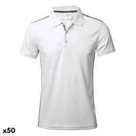 Men’s Short Sleeve Polo Shirt 146460 White (50 Units)