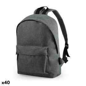 Rucksack for Laptop and Tablet with USB Output 146454 Grey (40 Units)
