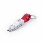 Porte-clé avec Câble Micro USB de Type C et Lightning 145969 (250 Unités)