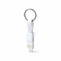 Keyring with Type C Micro USB Cable and Lightning Cable 145969 (250 Units)