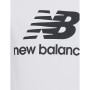 Sweat sans capuche homme New Balance MT03560 Blanc