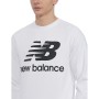 Men’s Sweatshirt without Hood New Balance MT03560 White