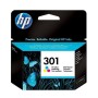 Original Ink Cartridge HP 301 Tricolour (3 pcs)