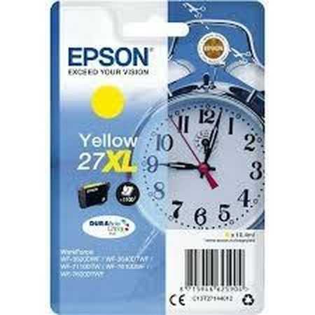 Original Ink Cartridge Epson 27XL Yellow