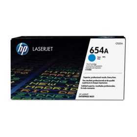 Toner original HP 654A Cyan