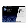 Toner original HP 80X Noir