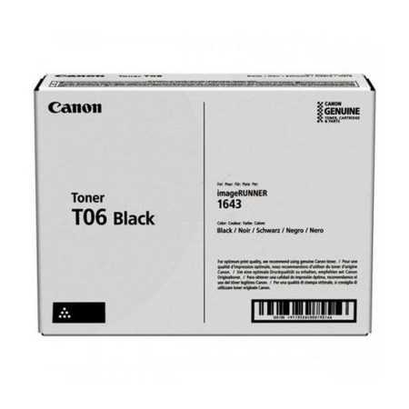 Toner Canon T06 Svart