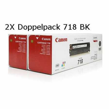 Toner Canon CRG-718 Bk VP Schwarz (2 pcs)