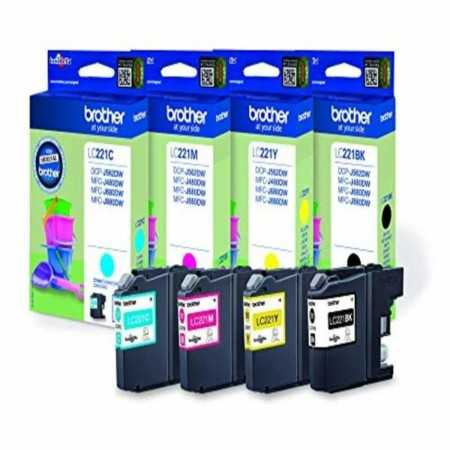 Original Ink Cartridge Brother LC-221VALBP Multicolour