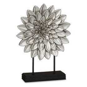 Decorative Figure Mandala Silver Polyresin (29 x 39 x 10 cm)