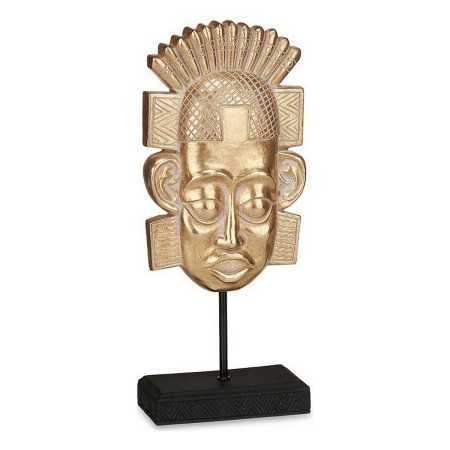 Deko-Figur Indianer Gold Polyesterharz (17,5 x 36 x 10,5 cm)