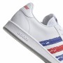 Chaussures casual homme Adidas Grand Court Base Beyond Rouge Bleu Blanc