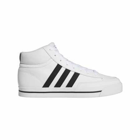 Herren-Sportschuhe Adidas Retrovulc Mid Skatedoarding Weiß