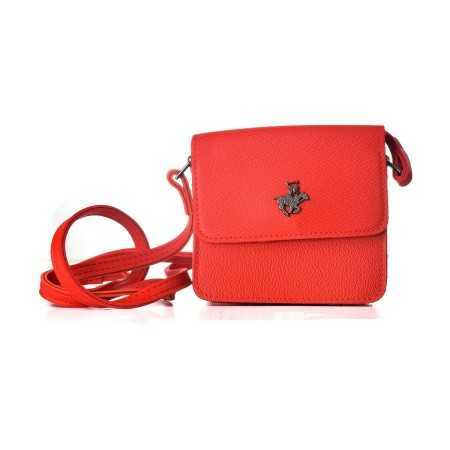 Sac-à-main Femme Beverly Hills Polo Club 2026-RED Rouge (12 x 12 x 5 cm)