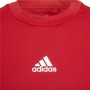 Jungen Langarm-Hemd Adidas Techfit Top