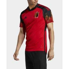 Kurzärmiges Fußball T-Shirt für Männer Adidas Belgium 22