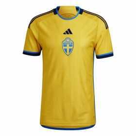 Kurzärmiges Fußball T-Shirt für Männer Adidas Suecia 22