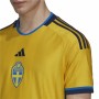 Kortärmad fotbollströja för herrar Adidas Suecia 22
