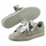 Sports Trainers for Women Puma Suede Heart Pebble Grey