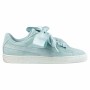 Sports Trainers for Women Puma Heart Pebble Aquamarine