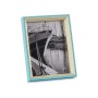 Photo frame Crystal Blue White MDF Wood (3 x 22 x 17 cm) (6 Units)