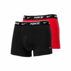Packung Unterhosen Nike Trunk Schwarz Rot
