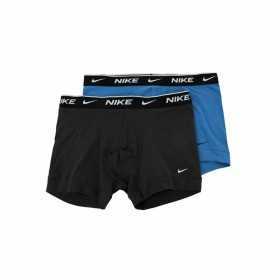 Packung Unterhosen Nike Trunk Schwarz Blau 2 Stücke