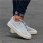 Laufschuhe für Damen Puma Suede Platform Hellgrau