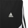 Sportjacke für Kinder Adidas Coupe-Vent Colorblock Schwarz