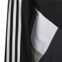 Sportjacke für Kinder Adidas Coupe-Vent Colorblock Schwarz
