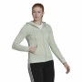 Women's Sports Jacket Adidas Essentials Logo Light Green
