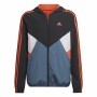 Sportjacka, Barn Adidas Colorblock Svart