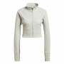 Sportjacke für Frauen Adidas Aeroready Studio Beige