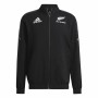 Sportjackefür Herren Adidas All Black Rugby Prime Schwarz