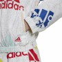 Sportjacka, Dam Adidas Essentials Multi-Colored Logo Vit