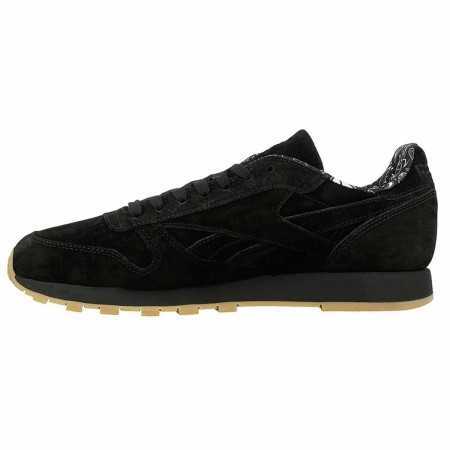 Herren-Sportschuhe Reebok Classic Leather Schwarz