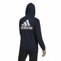 Sportjackefür Herren Adidas Essentials French Terry Big Dunkelblau