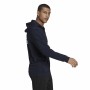 Men's Sports Jacket Adidas Essentials French Terry Big Dark blue
