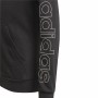 Veste de Sport pour Enfants Adidas Essentials Full-Zip Noir