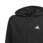 Sportjacke für Kinder Adidas Essentials Schwarz