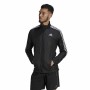 Men's Sports Jacket Adidas Marathon 3 Stripes Black