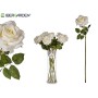 Decorative Flower White Paper Plastic (12 Units)