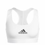 Sports Bra Adidas PowerReact Training White