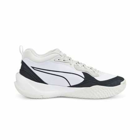 Chaussures de Basket-Ball pour Adultes Puma Playmaker Pro Blanc Unisexe