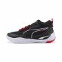 Basketball Shoes for Adults Puma Playmaker Pro Black Unisex