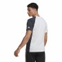 T-shirt à manches courtes homme Adidas ColourBlock Blanc