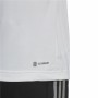 Herren Kurzarm-T-Shirt Adidas ColourBlock Weiß